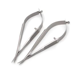 8.5CM Ophthalmic Microscopic Animal Experiment Vascular Scissors Conjunctiva Corneal Iris Capsulotomy Vannas Scissors