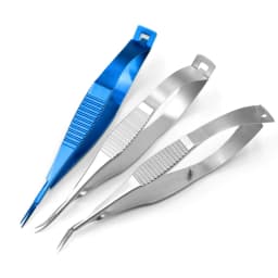 8.5CM Ophthalmic Microscopic Animal Experiment Vascular Scissors Conjunctiva Corneal Iris Capsulotomy Vannas Scissors