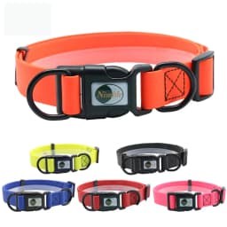New High quality pet dog collar PVC waterproof Cat collar anti dirty easy to clean for Big small dogs puppy pet products