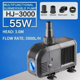 Ultra-Quiet 500—3000L/H Water Pump Submersible Pump For Aquarium Fountain Pond Pump Fish Tank Garden Pond Pumps Fountain