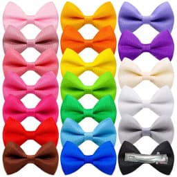 10/20Pcs Dot Pet Grooming Hair Clips Dog Cat Bows Hairpin Pet Girls Barrette for Small Dogs Supplies Pet Hair Grooming Acce