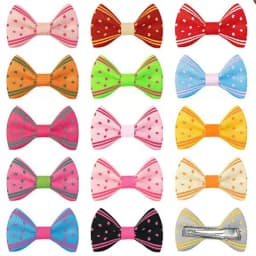 10/20Pcs Dot Pet Grooming Hair Clips Dog Cat Bows Hairpin Pet Girls Barrette for Small Dogs Supplies Pet Hair Grooming Acce