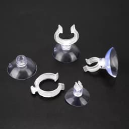 5pcs/10pcs Aquarium Suction Cup Air Tube Holder Sucker for Fish Tank Pump Oxygen Air Tube Fixing Clip Aquarium Accessories