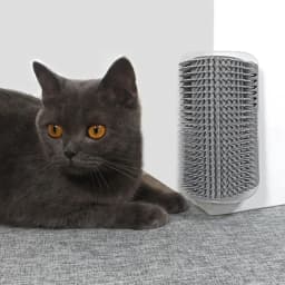 Pet Cats Corner Brush Tree Massager Comb Accessories Sandbox for Cats Tower Scratcher Scratching Post Scrapers Stuff Supplies