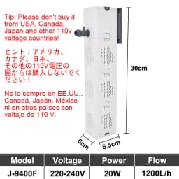 Aquarium Filter Pump Fish Tank Submersible Silent Air Oxygen Aerator Internal Water Pump Aquarium Air Pump Wave Maker 220v