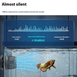 Jecod Jebao Aquarium Wave maker Pump DMP-10M 20M 30M M40 WiFi and Bluetooth App Control Suitable for marine&freshwater aquarium