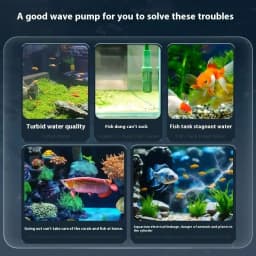 Jecod Jebao Aquarium Wave maker Pump DMP-10M 20M 30M M40 WiFi and Bluetooth App Control Suitable for marine&freshwater aquarium