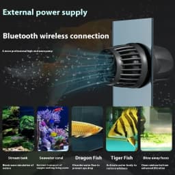Jecod Jebao Aquarium Wave maker Pump DMP-10M 20M 30M M40 WiFi and Bluetooth App Control Suitable for marine&freshwater aquarium