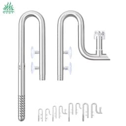 Week Aqua Fish Tank 304 Stainless Steel Filter Tube With Surface Skimmer For Inflow And Outflow Of Lily Tubes Aquarium