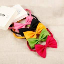 Wholesale Adjustable Cat Dog Bow Tie Lots Neck Tie Pet Dog Bow Puppy Bows Collar For Kitten Collar Pet Accessories