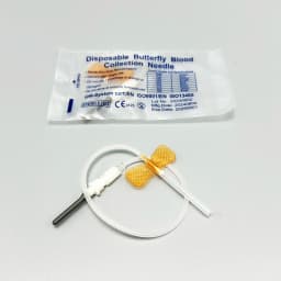 50PCS/lot Disposable Butterfly Blood Collection Needle Double Wing Type Blood Collection Needle Pet Care Room Cat Dogs Animal