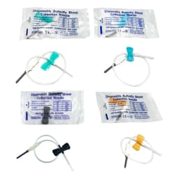 50PCS/lot Disposable Butterfly Blood Collection Needle Double Wing Type Blood Collection Needle Pet Care Room Cat Dogs Animal