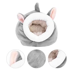 Hamster House Guinea Pig Hamster Cotton House Pet Bed House Small Animal Nest Winter Warm For Rodent/Guinea Pig/Rat/Hedgehog