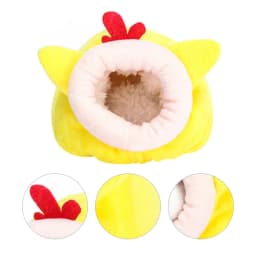 Hamster House Guinea Pig Hamster Cotton House Pet Bed House Small Animal Nest Winter Warm For Rodent/Guinea Pig/Rat/Hedgehog