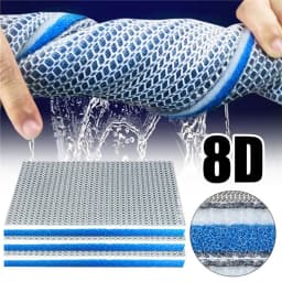 1Pcs New 8D Aquarium Filter Sponge 8-Layers High-Density Biochemical Filter Cotton Sponge Aquarium Accessories