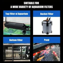 Large Size 8-Layer Reusable Fish Tank Sponge Filter Biofilter for Aquarium Filter and Ponds Easy To Cut Clean,Aquarium Accessory