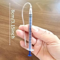 10PCS/30PCS Bird Feeder Set, Silicone Tube Artificial Feeder for Parrot and Other Pet Birds, Flexible Silicone Tube