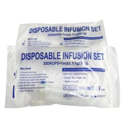 Disposable Animal Infusion Set Screw Mouth Infusion Hose Animal Drip Injection Extended Infusion Tube