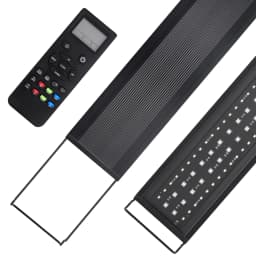 30-60cm Aquarium Full Spectrum with Remote Control LED Light Fish Tank DIY Color Brightness Weather Mode Plant Grow Light IP68