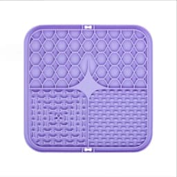 Pet Lick Silicone Mat Slow Feeder Dog Food Plate Bathing Distraction Sucker Training Feeder Supplies for Dogs