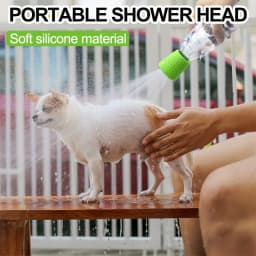 Innovative Silicone Pet Shower Head, Portable Pet Bathing Multifunctional Dog Wash Spray Nozzle, Pet Grooming &Cleaning Supplies