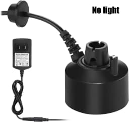 Ultrasonic Atomizer Mist Maker Mister Fogger Water Fountain Pond Aquarium Fish Tank Fog Machine Humidifier with Splash Guard
