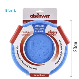 Dog Flying Disc Silicone Game Flying Discs Non-Slip Soft Anti-Chew Dog Toy Puppy Training Interactive Dog Supplies 15/19/23cm