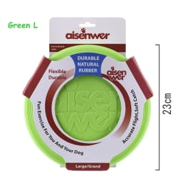 Dog Flying Disc Silicone Game Flying Discs Non-Slip Soft Anti-Chew Dog Toy Puppy Training Interactive Dog Supplies 15/19/23cm