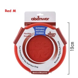 Dog Flying Disc Silicone Game Flying Discs Non-Slip Soft Anti-Chew Dog Toy Puppy Training Interactive Dog Supplies 15/19/23cm
