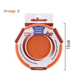 Dog Flying Disc Silicone Game Flying Discs Non-Slip Soft Anti-Chew Dog Toy Puppy Training Interactive Dog Supplies 15/19/23cm