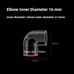 Transparent Fish Tank Water Pipe Acrylic Tube Fittings Elbow Joint Duck Bill Water Outlet Aquarium Accessries Rain Shower Outlet