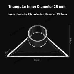 Transparent Fish Tank Water Pipe Acrylic Tube Fittings Elbow Joint Duck Bill Water Outlet Aquarium Accessries Rain Shower Outlet