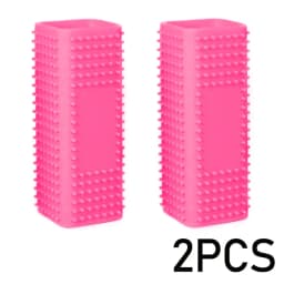 Pet Hair Removal Brush Car Animal Brush Dog Cat Hair Removal Effective Pet Hair Silicone Hollow Rubber Cleaning Brush GSZ01