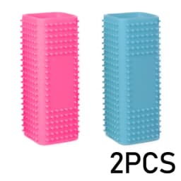 Pet Hair Removal Brush Car Animal Brush Dog Cat Hair Removal Effective Pet Hair Silicone Hollow Rubber Cleaning Brush GSZ01