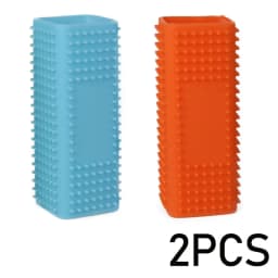 Pet Hair Removal Brush Car Animal Brush Dog Cat Hair Removal Effective Pet Hair Silicone Hollow Rubber Cleaning Brush GSZ01
