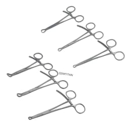 Small Serrated Bone Holding Forceps Mini Serrated Orthopedic Clamp Small Bone Forceps Orthopedics Pet Instruments