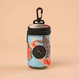 Hangable Dog Poop Bag Dispenser Zipper Dogs Walking Accessory Waste Bag Holder Portable Cute Garbage Bags Organizer Pet Supplies