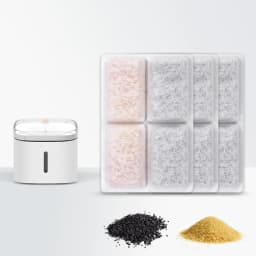 Cat Water Dispenser Filter Cartridge Pet Replacement Activated Carbon Filter Pet Care Accessory Multiple Filtration System