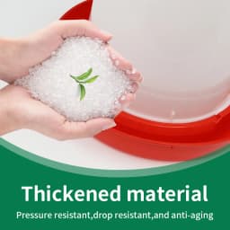 1/1.5/2/3/4/5/6/8/11/14/16/18L Automatic Chicken Water Bucket Plastic Poultry Rooster Hen Feeding Device Farm Water Supply