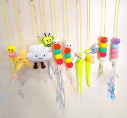 Cat Hanging Toy Independent Cat Teasing Elastic Rope Hanging Door Cat Teasing Stick Feather Teasing Cat Pet Teasing Cat Stick