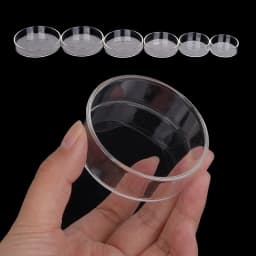 Shrimp Feeding Dish High Transparent Glass Feeding Dish Fish for Tank Clear Feeder Bowl Aquarium Fish Tank Reptiles Feeder