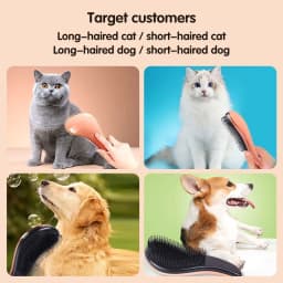 Dog Comb Pet Massage Comb Cat Hair Cleaning Artifact Combing Fluffy Princess Comb