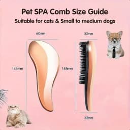 Dog Comb Pet Massage Comb Cat Hair Cleaning Artifact Combing Fluffy Princess Comb