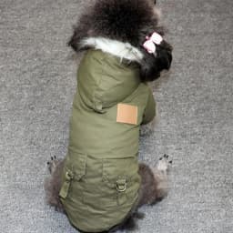 Winter Puppy Pet Dog Coat for Small Medium Dogs Thicken Warm Chihuahua Yorkies Hoodie Pets Jacket Clothing