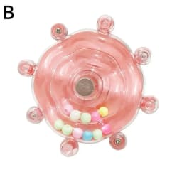 Interactive Parrot Toy Bird Cage Toy for Parrots Rotating Treat Dispenser, for Mental Stimulation and Entertainment