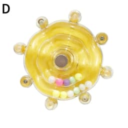 Interactive Parrot Toy Bird Cage Toy for Parrots Rotating Treat Dispenser, for Mental Stimulation and Entertainment
