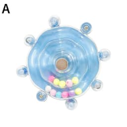 Interactive Parrot Toy Bird Cage Toy for Parrots Rotating Treat Dispenser, for Mental Stimulation and Entertainment