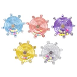 Interactive Parrot Toy Bird Cage Toy for Parrots Rotating Treat Dispenser, for Mental Stimulation and Entertainment