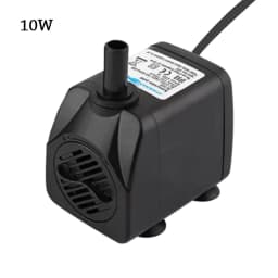 220V Black Submersible Water Pump Submersible Ultra-Quiet Fountain Pump with Suction Cup Mini Ponds Fountains Fish Pond Aquarium