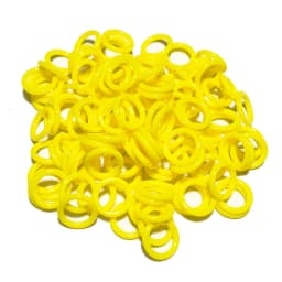 100pcs Pigeon Foot Rubber Ring Colorful Elastic Identification Rings For Carrier Pigeon Racing Pigeons Bird Appliances 8mm
